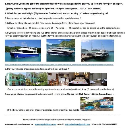 La Batie Selfcatering Apartment Beau Vallon  Zewnętrze zdjęcie